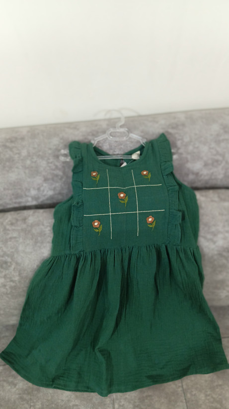 ساحلی عروسکی حلقه ای جنس موسلین تابستانی ۲سال تا ۸ سال