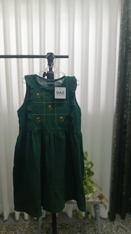 ساحلی عروسکی حلقه ای جنس موسلین تابستانی ۲سال تا ۸ سال